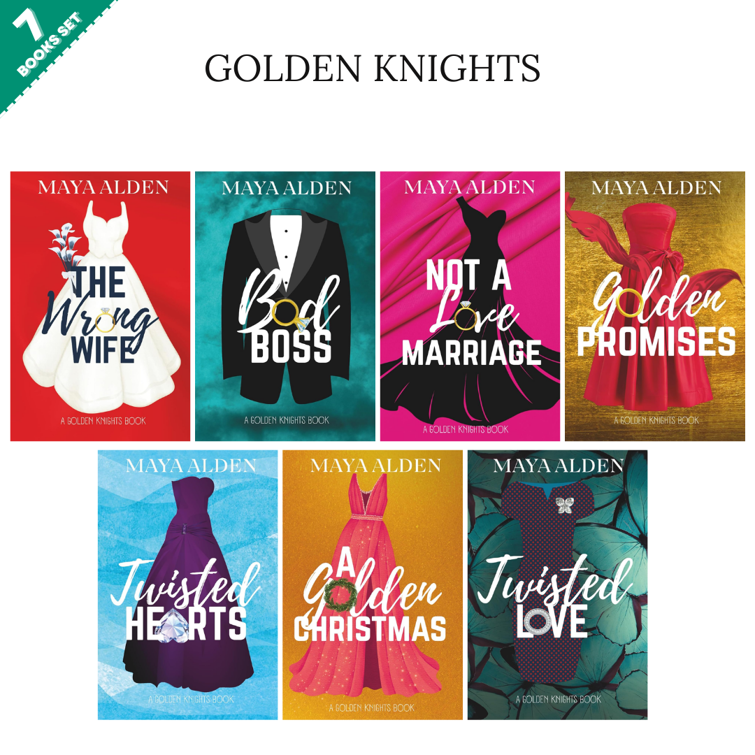 Golden Knights Series By Maya Alden (7 Books Set)