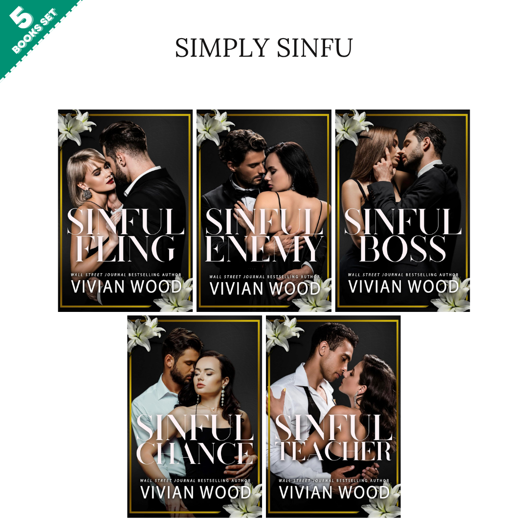 Simply Sinful Series By Vivian Wood (5 Books Set)