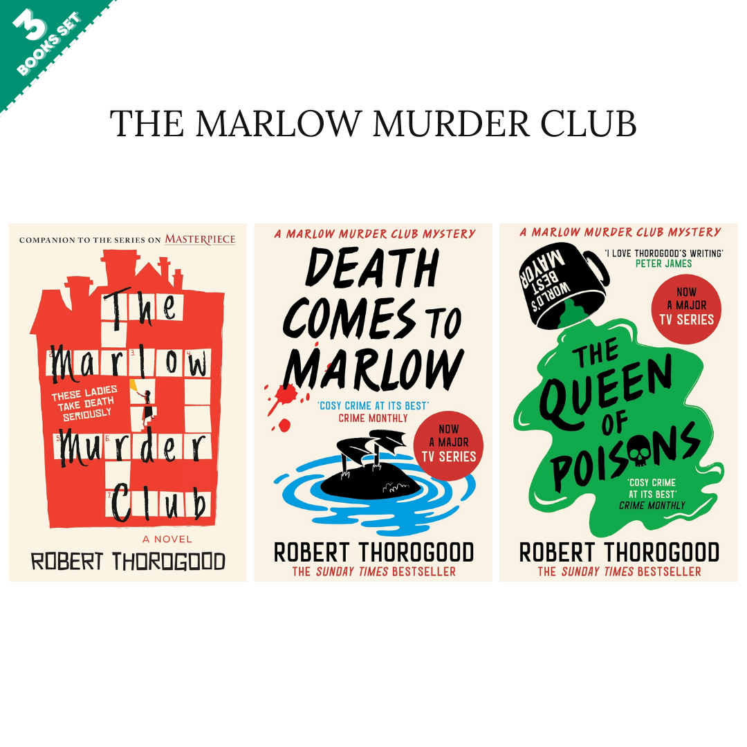 The Marlow Murder Club Series By Robert Thorogood (3 Books Set)