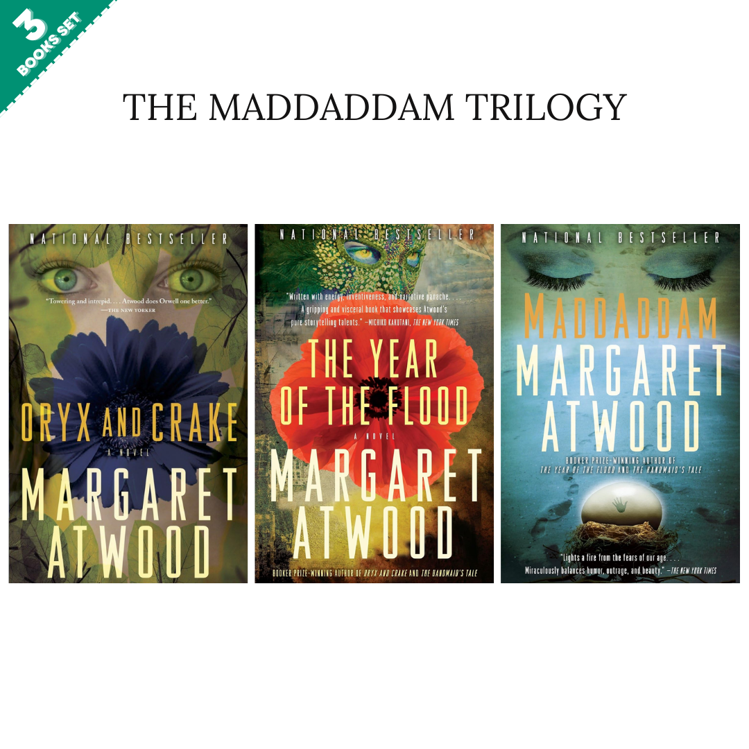 MaddAddam Series By Margaret Atwood (3 Books Set)