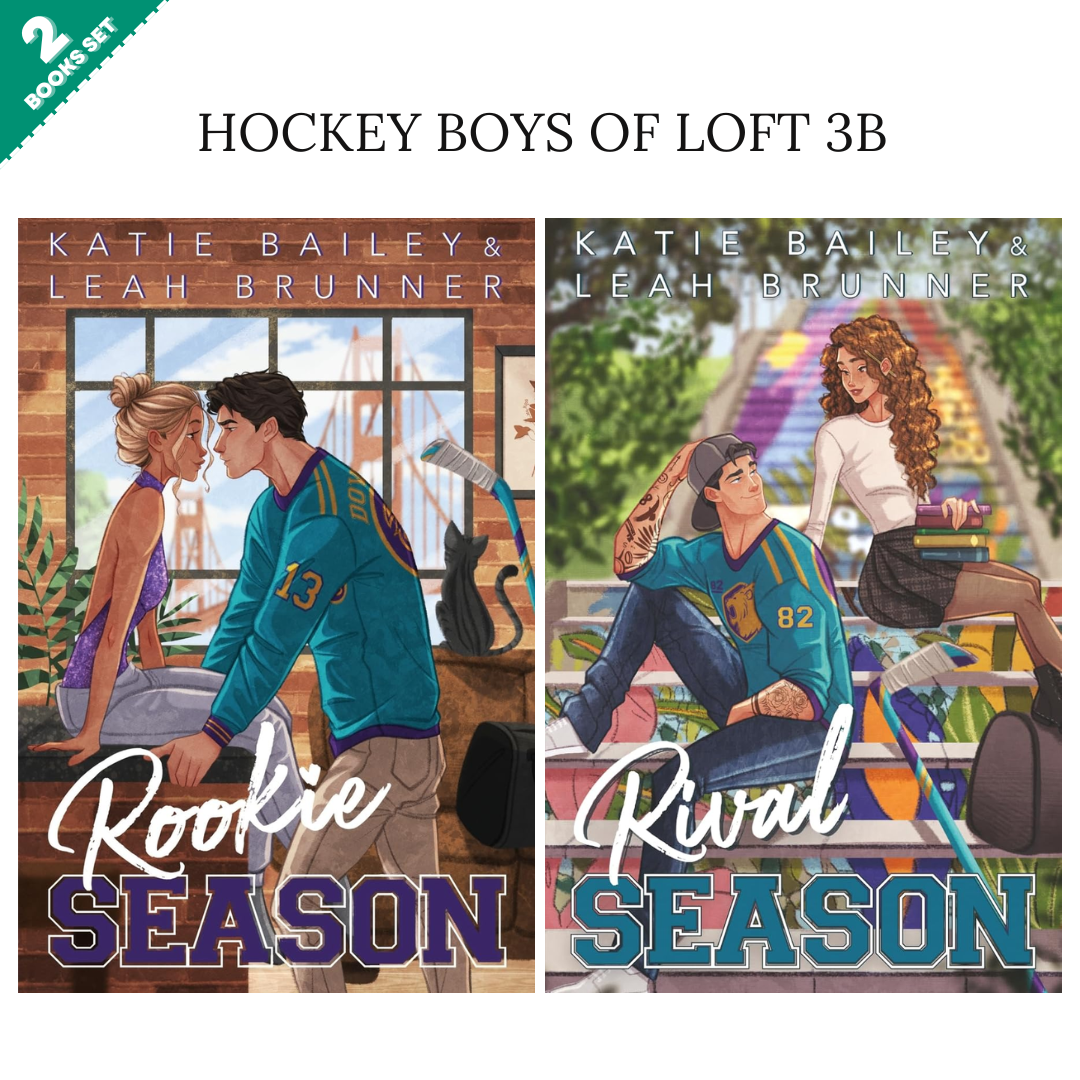 Hockey Boys of Loft 3B Series By Leah Brunner (2 Books Set)