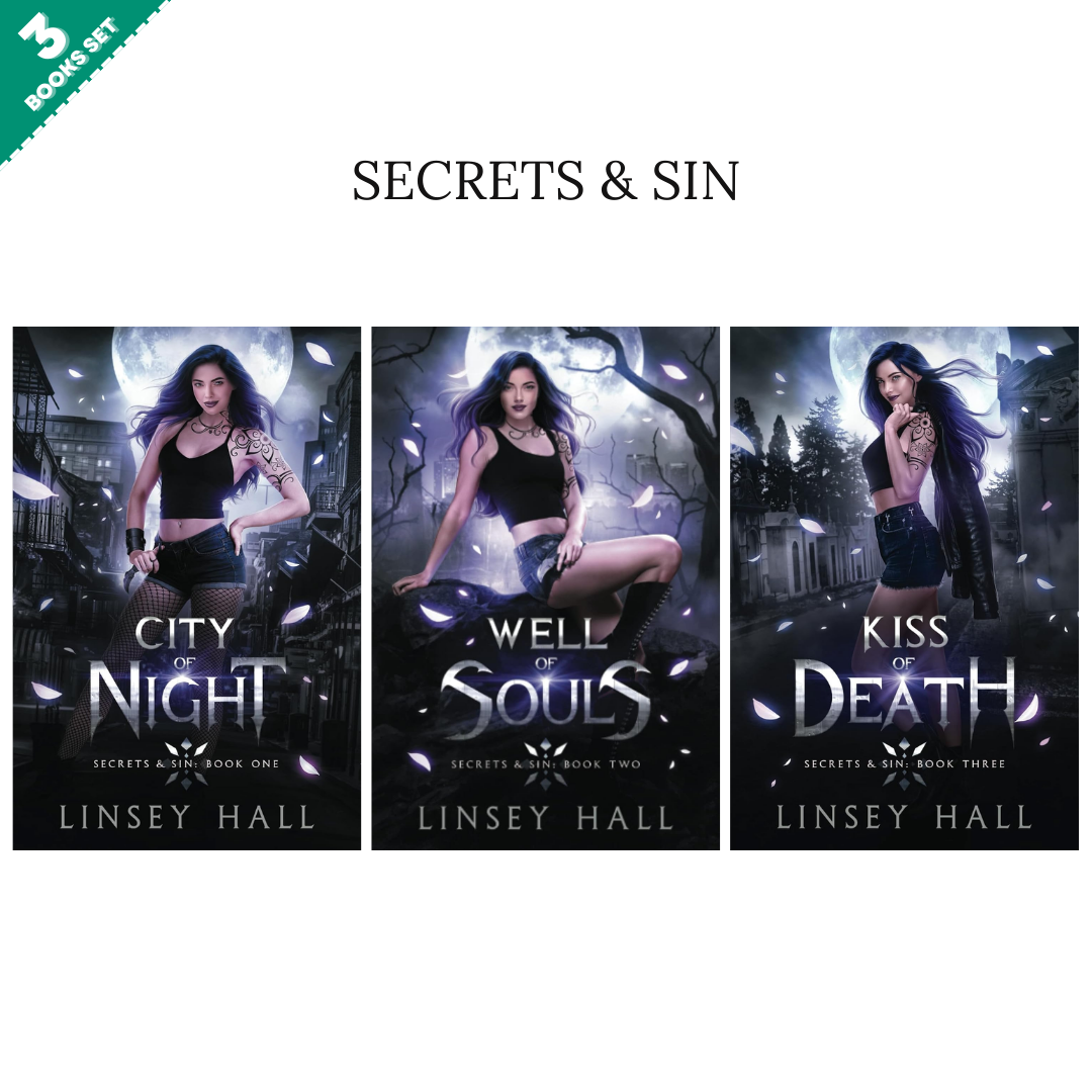 Secrets & Sin Series By Linsey Hall (3 Books Set)