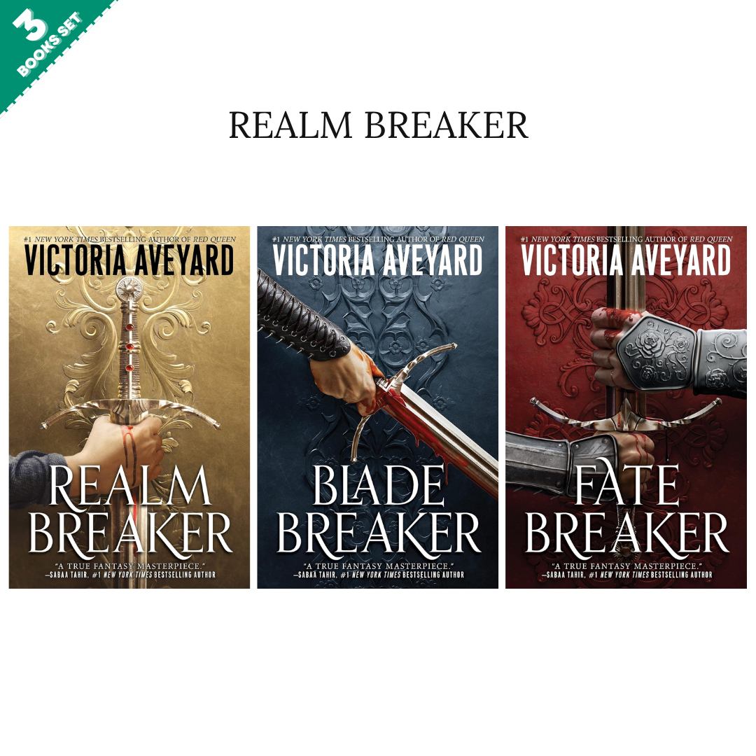 Realm Breaker Series By Victoria Aveyard (3 Books Set)
