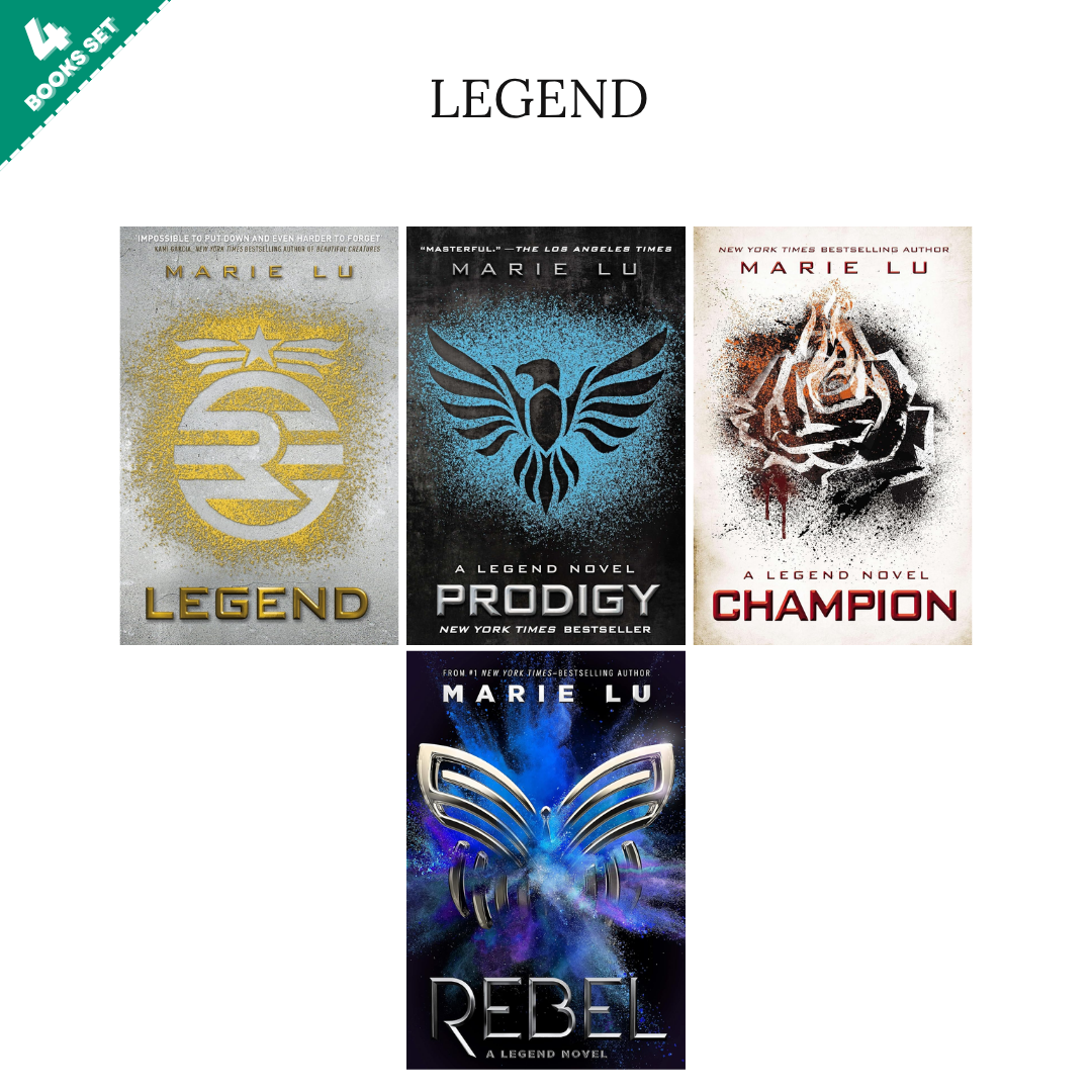 Legend Series By Marie Lu (4 Books Set)