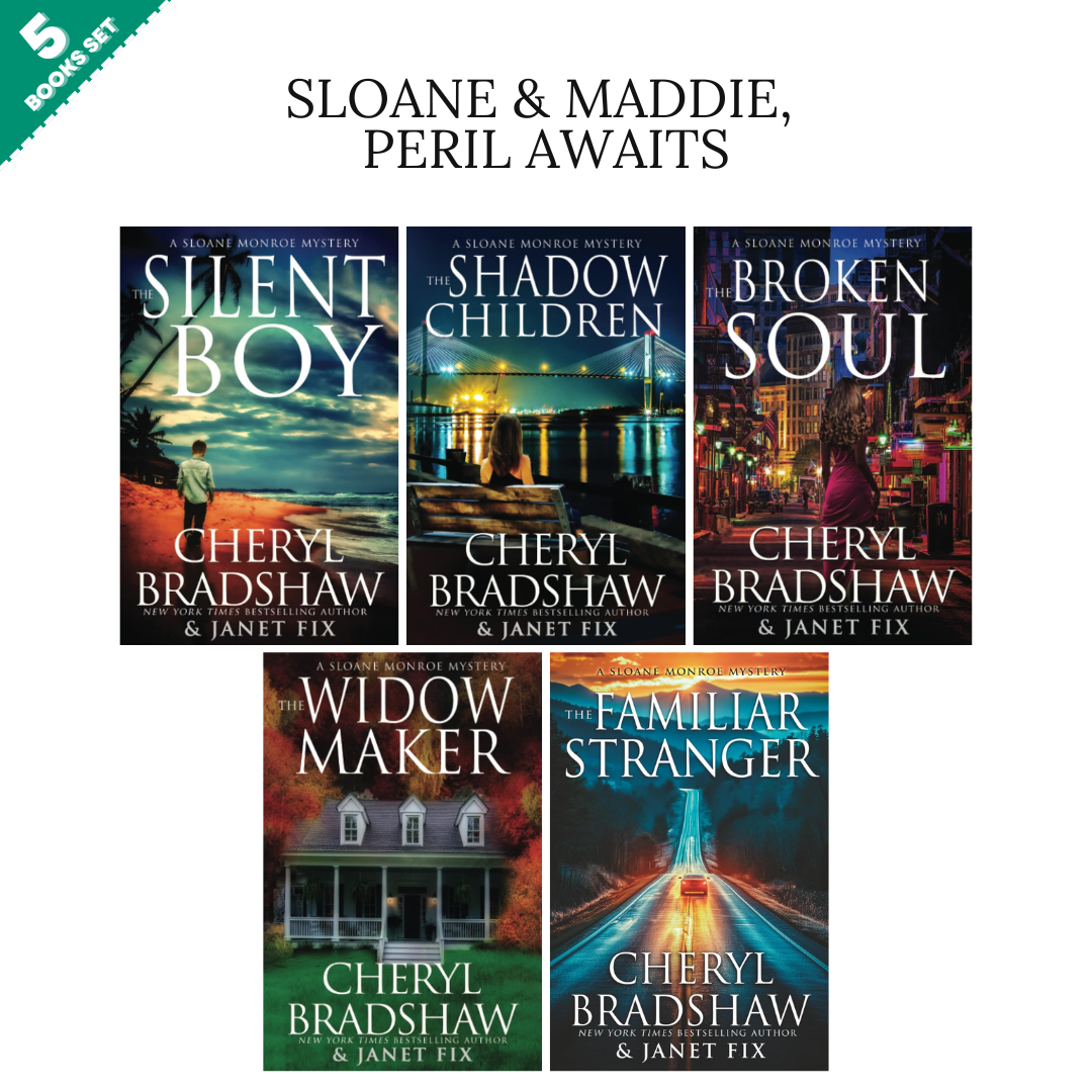 Sloane & Maddie, Peril Awaits Series By Cheryl Bradshaw (5 Books Set)