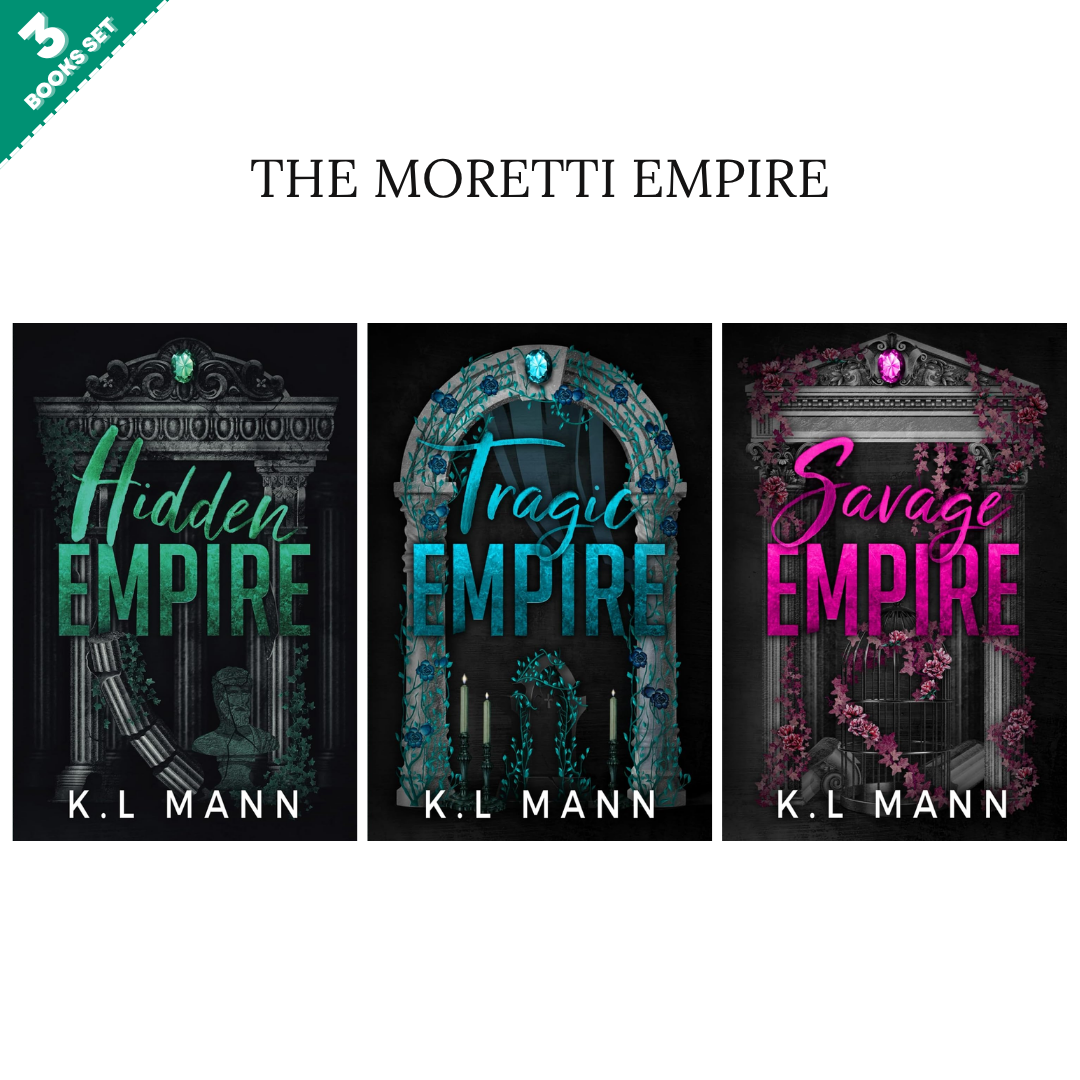 The Moretti Empire Series By K.L Mann (3 Books Set)