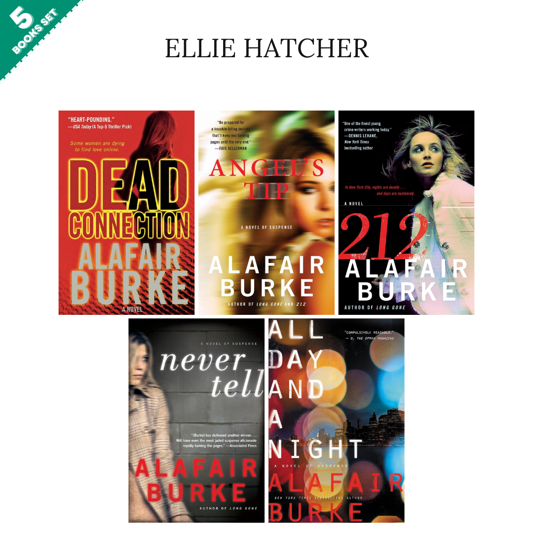 Ellie Hatcher Series By Alafair Burke (5 Books Set)