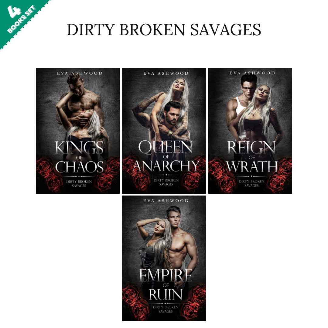 Dirty Broken Savages Series By Eva Ashwood (4 Books Set)