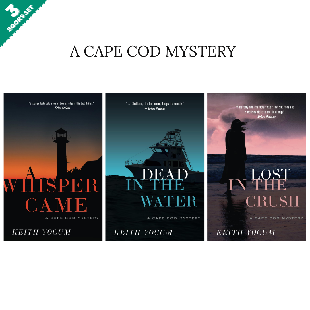 A Cape Cod Mystery Series By Keith Yocum (3 Books Set)