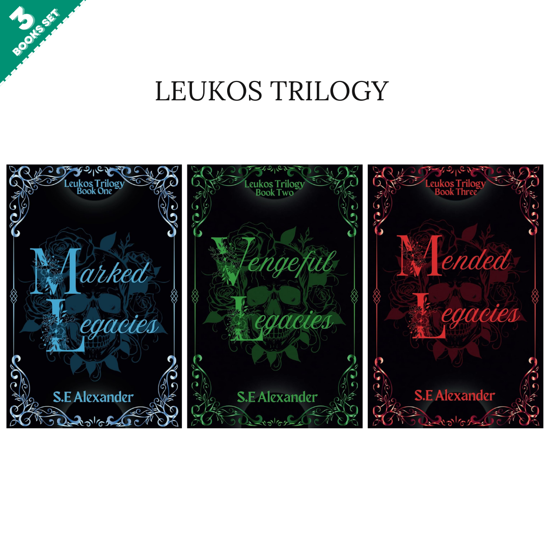 Leukos Trilogy Series By S.E Alexander (3 Books Set)