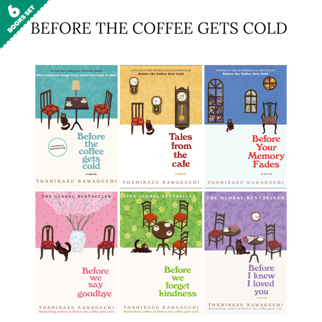 Before the Coffee Gets Cold series by Toshikazu Kawaguchi(6 Books Set)