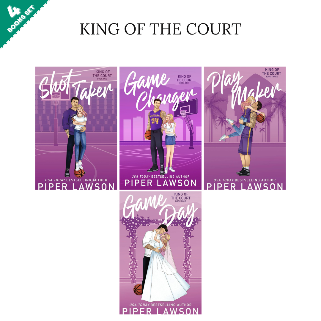 King of the Court Series By Piper Lawson (4 Books Set)