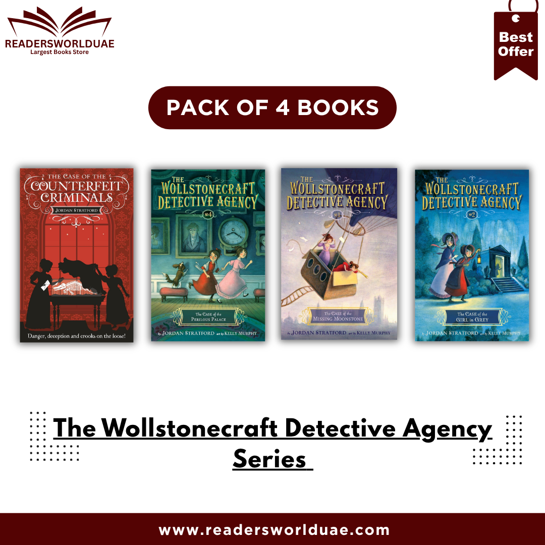 The Wollstonecraft Detective Agency Series By Jordan Stratford (4 Books Set)