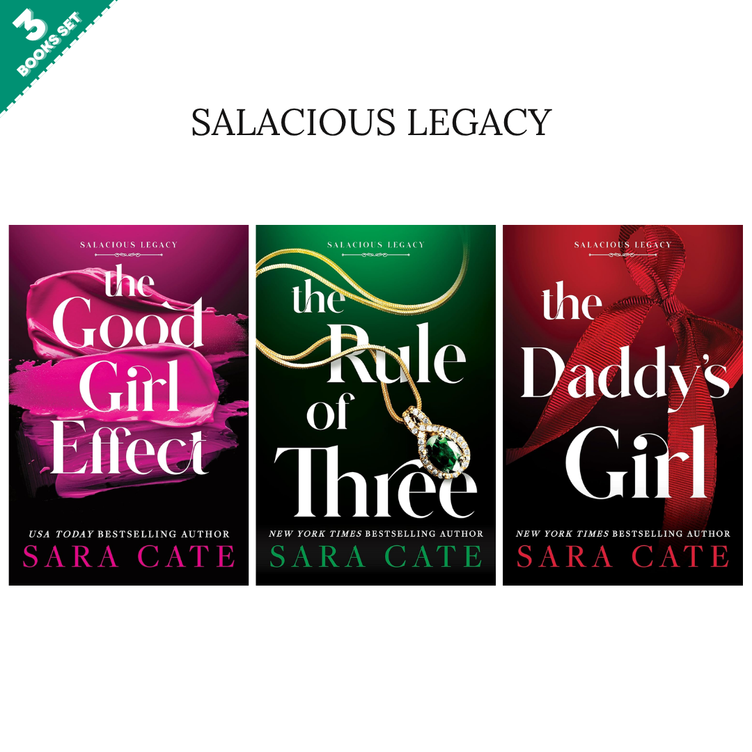 Salacious Legacy Series By Sara Cate (3 Books Set)