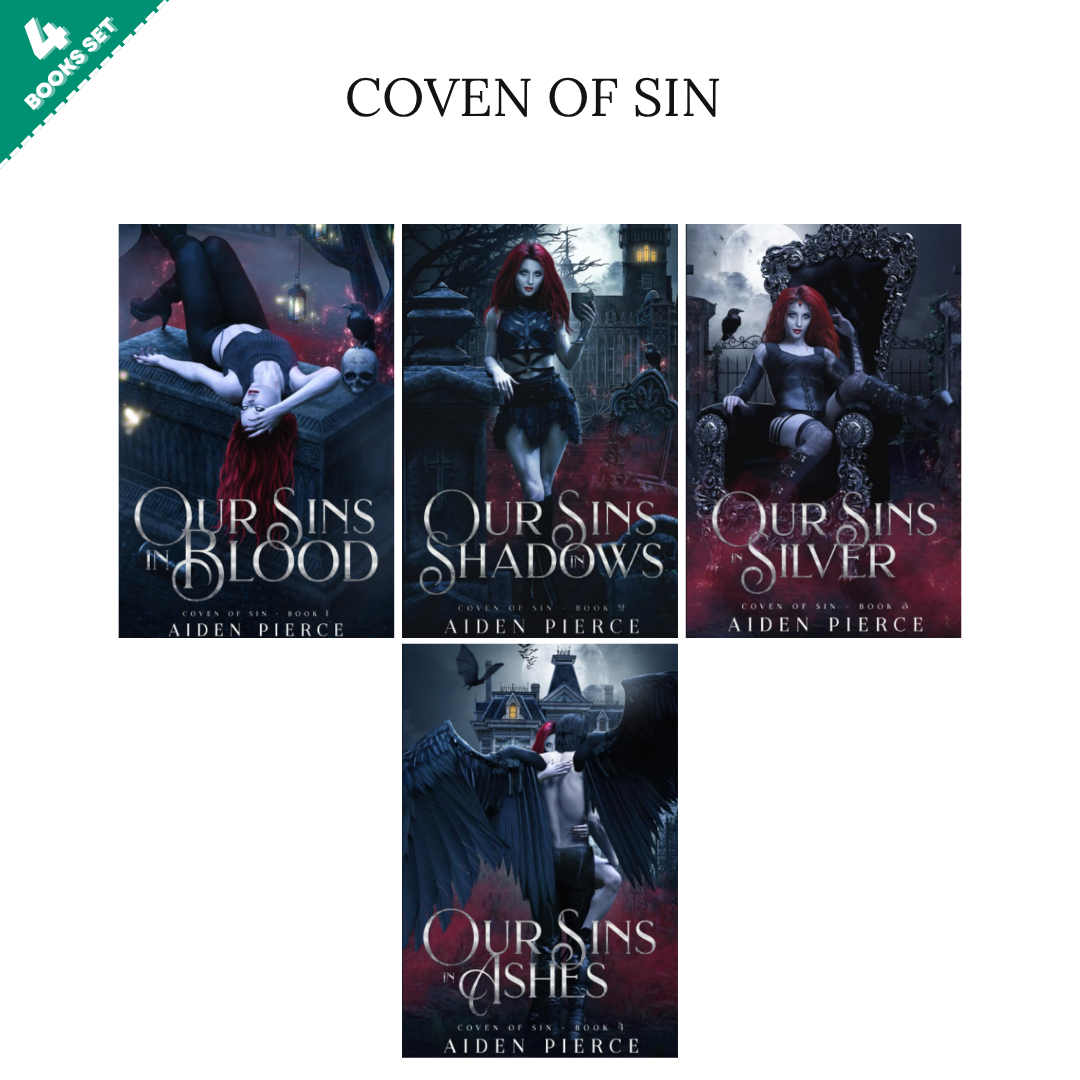 Coven of Sin Series By Aiden Pierce (4 Books Set)