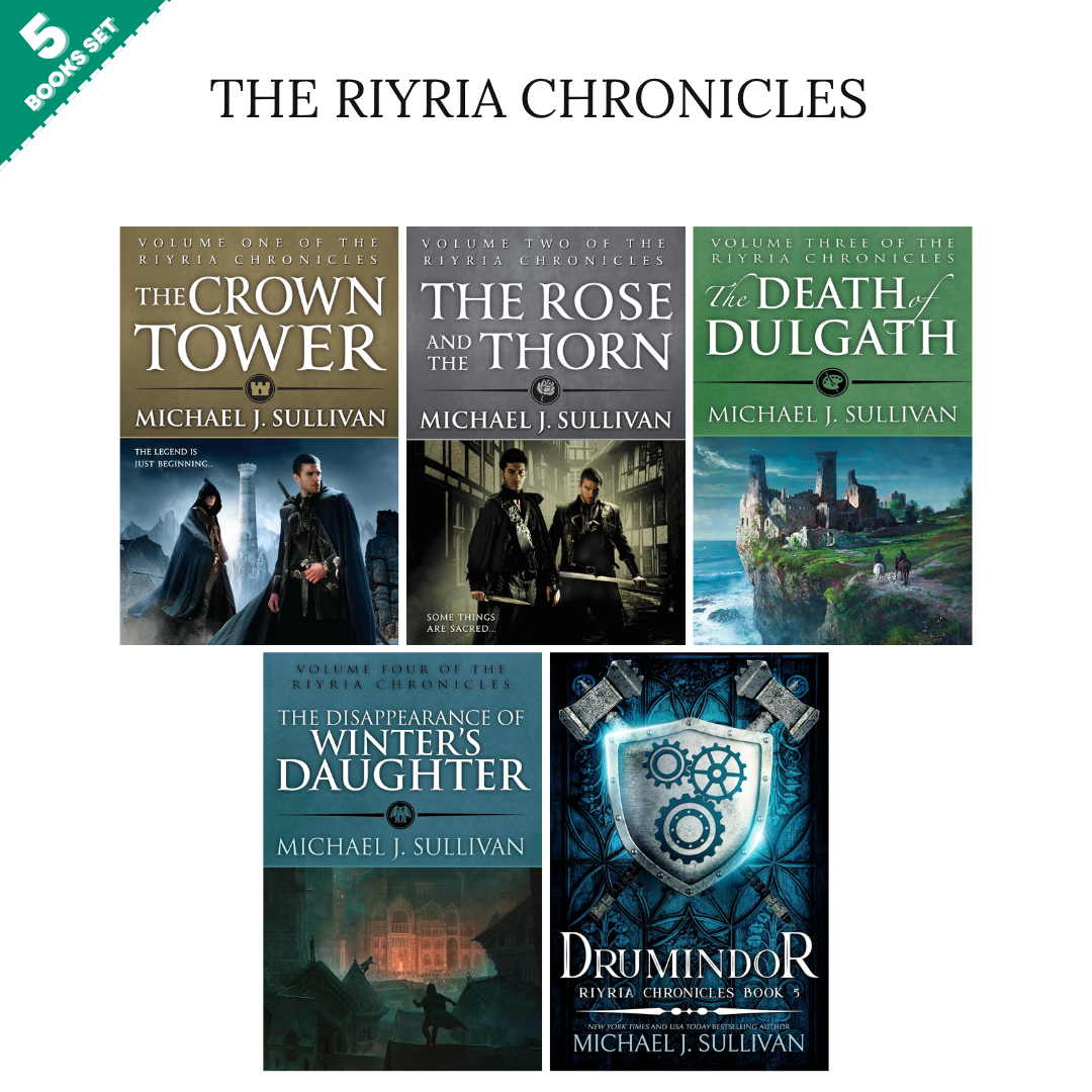 The Riyria Chronicles Series By Michael J. Sullivan (5 Books Set)
