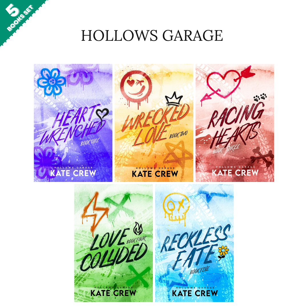 Hollows Garage Series By Kate Crew (5 Books Set)