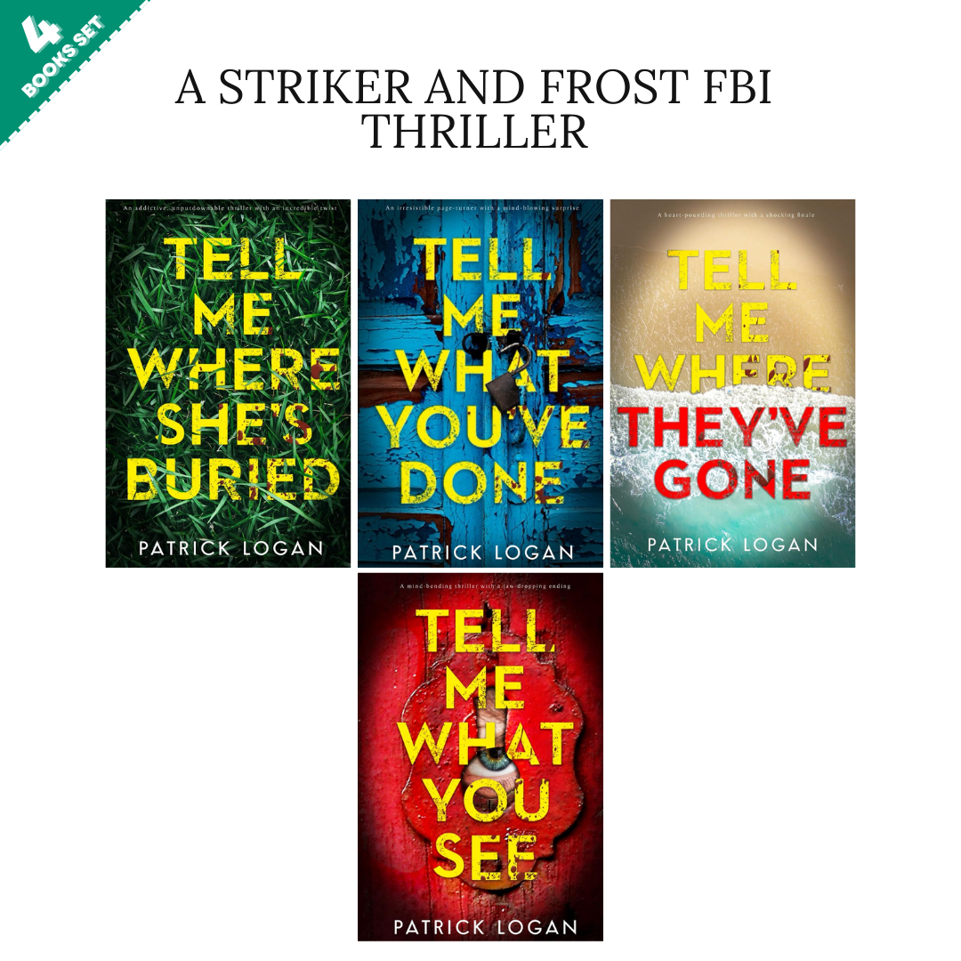 Striker and Frost Series By Patrick Logan (4 Books Set)