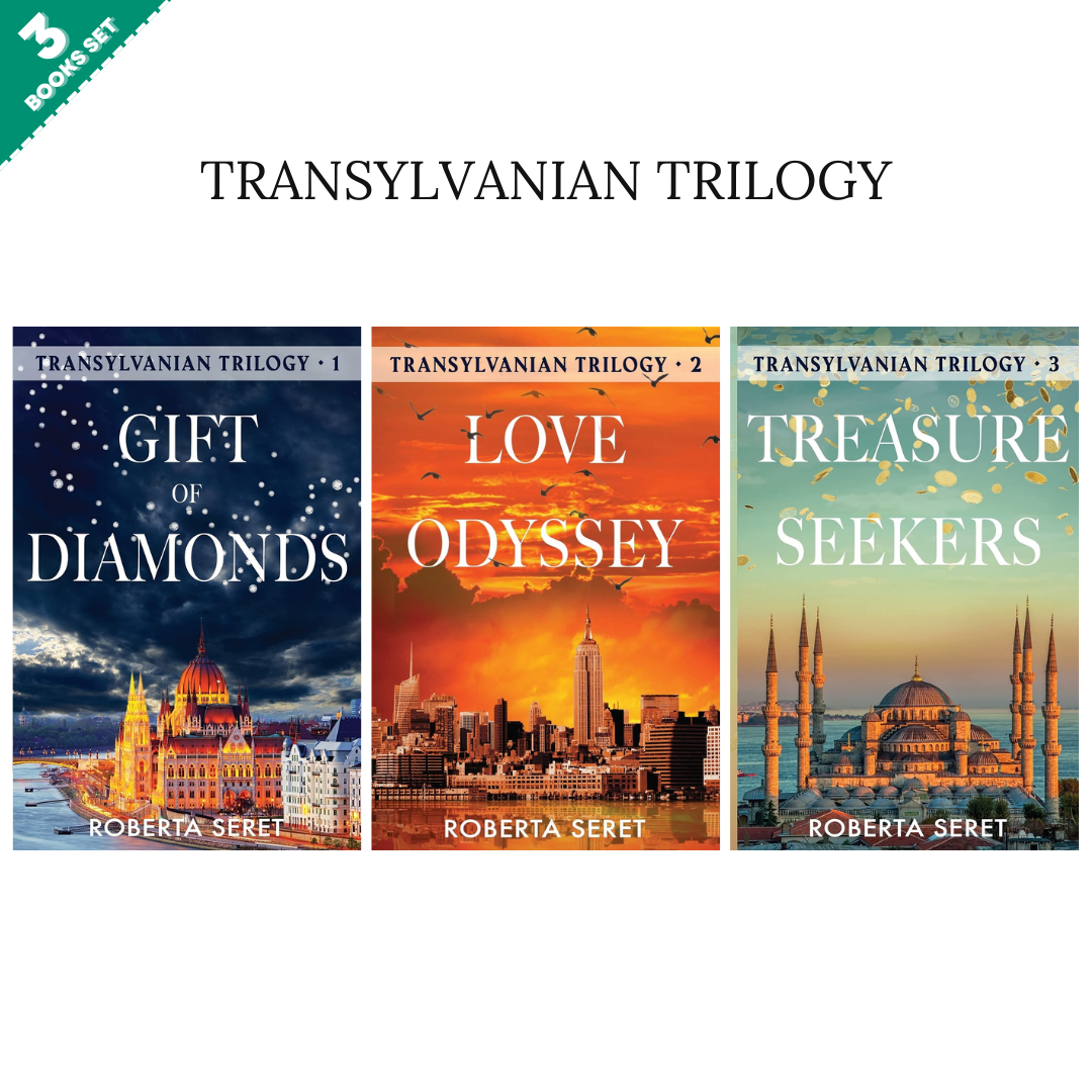 Transylvanian Trilogy Series By Roberta Seret (3 Books Set)