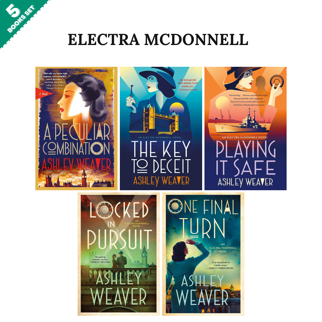 Electra McDonnell Series By Ashley Weaver (5 Books Set)