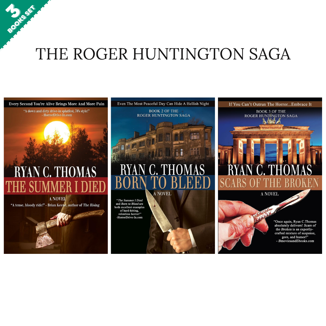 The Roger Huntington Saga Series By Ryan C. Thomas (3 Books Set)