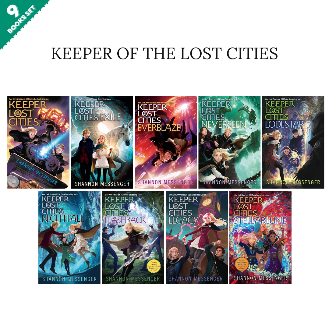 Keeper of the Lost Cities Series By Shannon Messenger (11 Books Set)