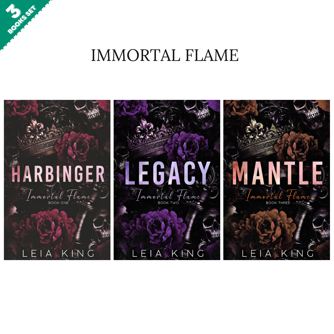 IMMORTAL FLAME Series By Leia King (3 Books Set)
