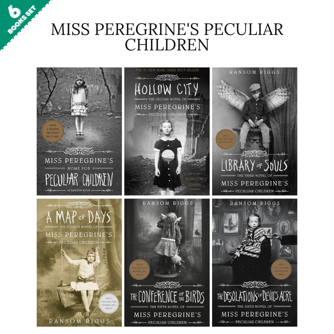 Miss Peregrines Peculiar Children Series By Ransom Riggs (6 Books Set)