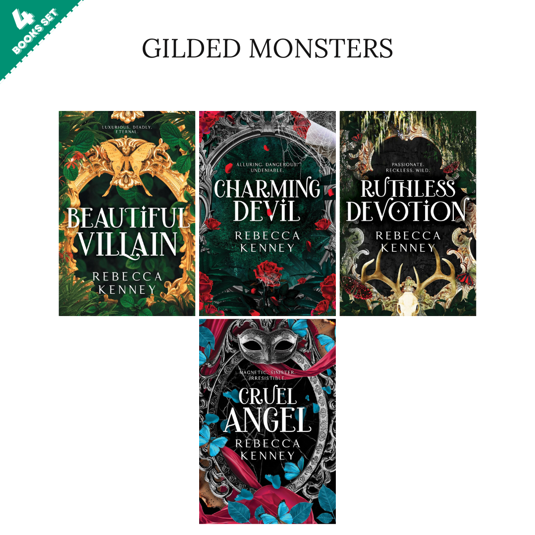 Gilded Monsters Series By Rebecca Kenney (4 Books Set)