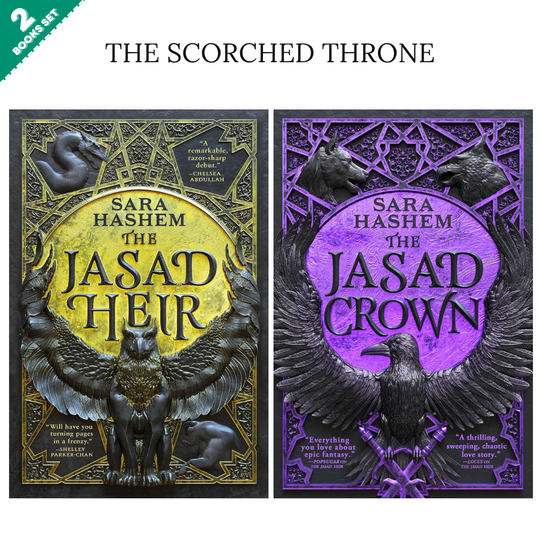 The Scorched Throne Series By Sara Hashem (2 Books Set)