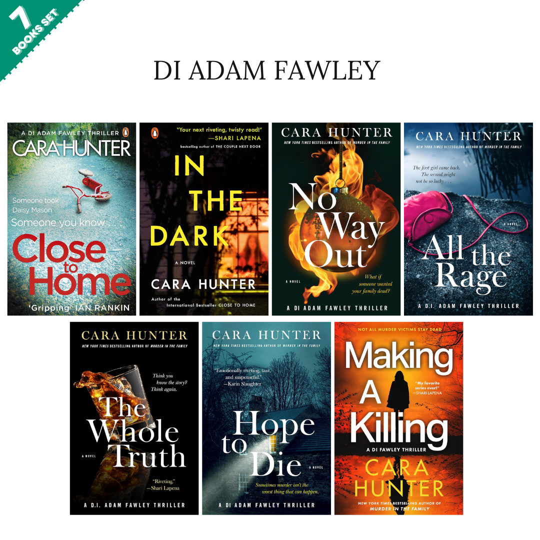 DI Adam Fawley Series By Cara Hunter (7 Books Set)
