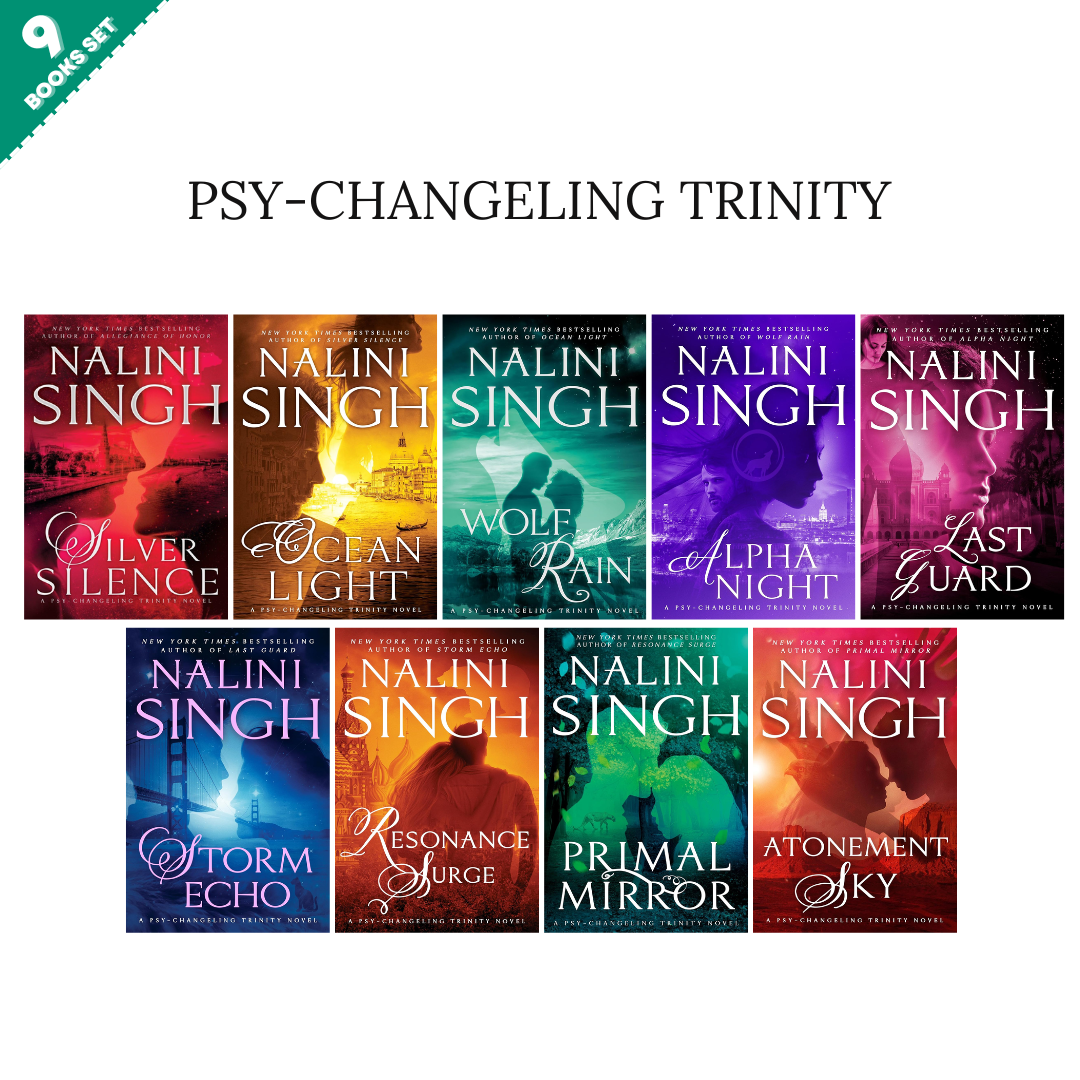 Psy-Changeling Trinity Series By Nalini Singh (9 Books Set)