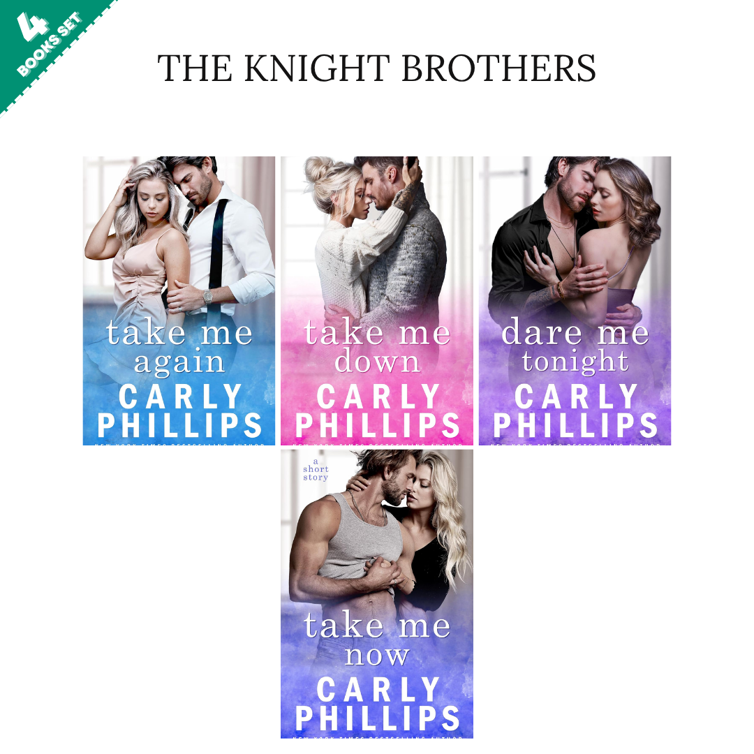 The Knight Brothers Series By Carly Phillips (4 Books Set)