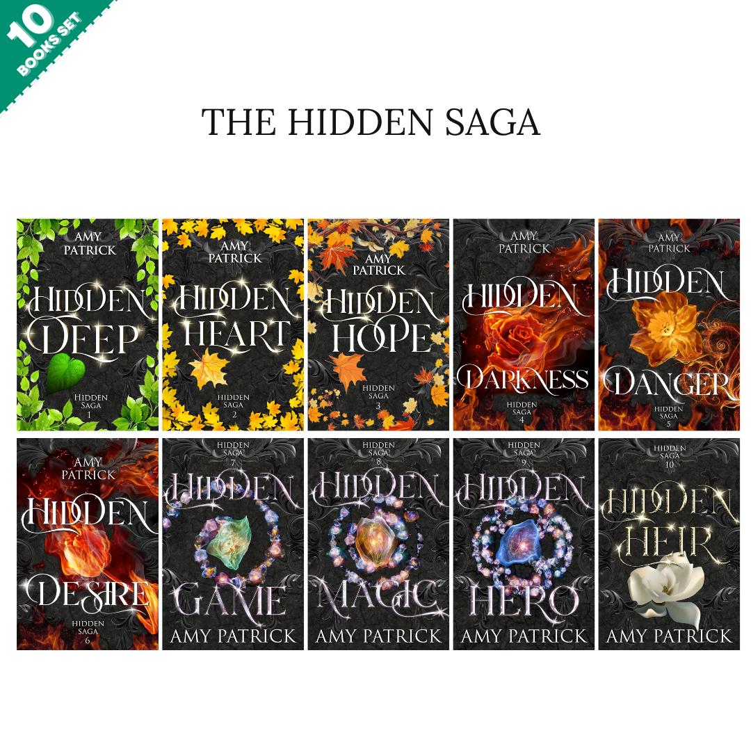 Hidden Saga Series By Amy Patrick (10 Books Sets)