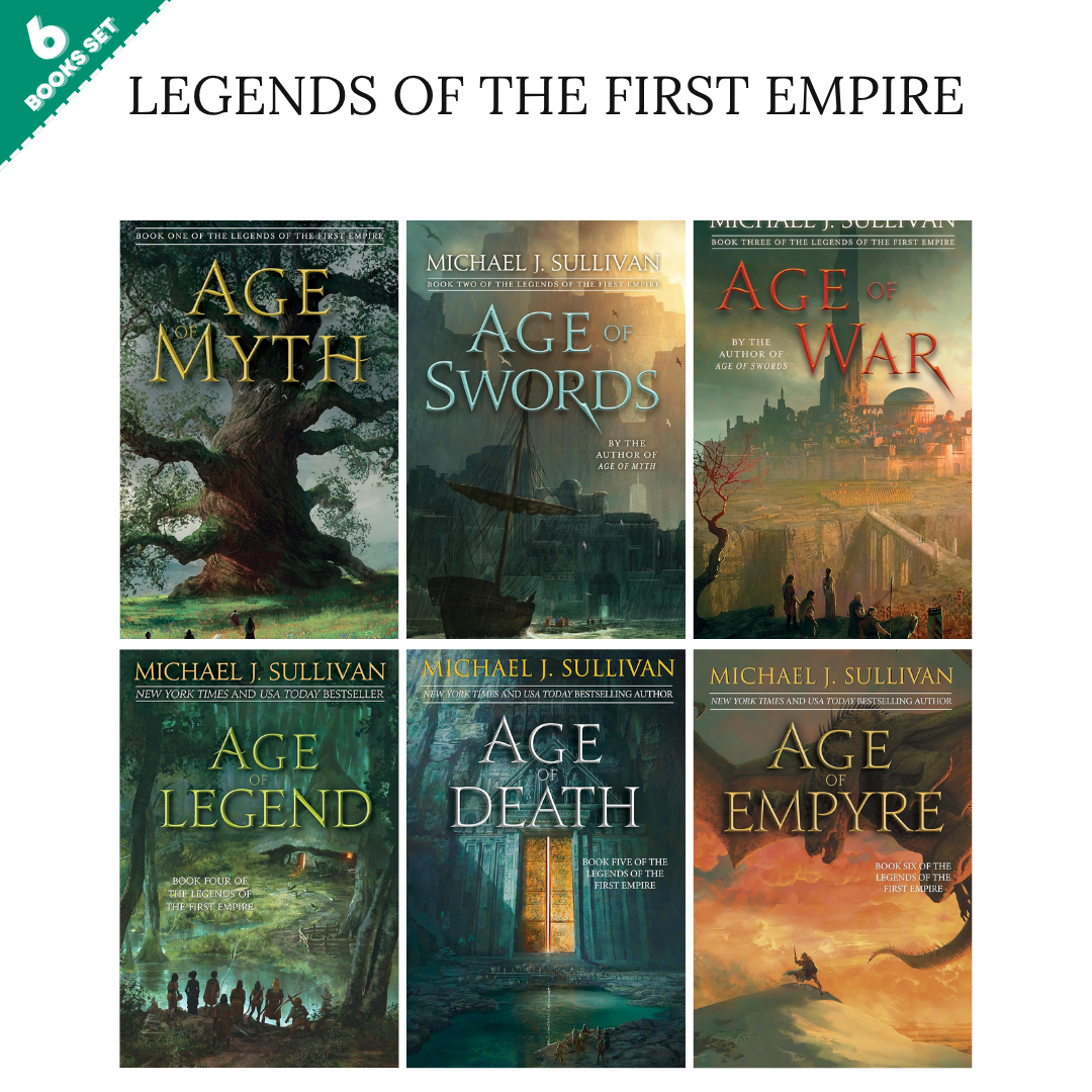 The Legends of the First Empire Series By Michael J. Sullivan (6 Books Set)