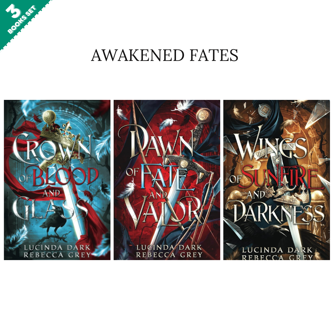 Awakened Fates series By Lucinda Dark (3 Books Set)