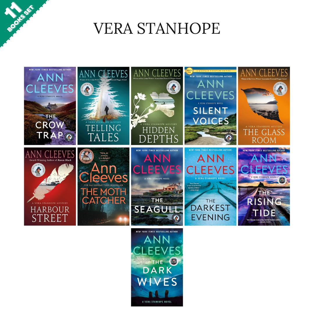 Vera Stanhope Series By Ann Cleeves (11 Books Set)