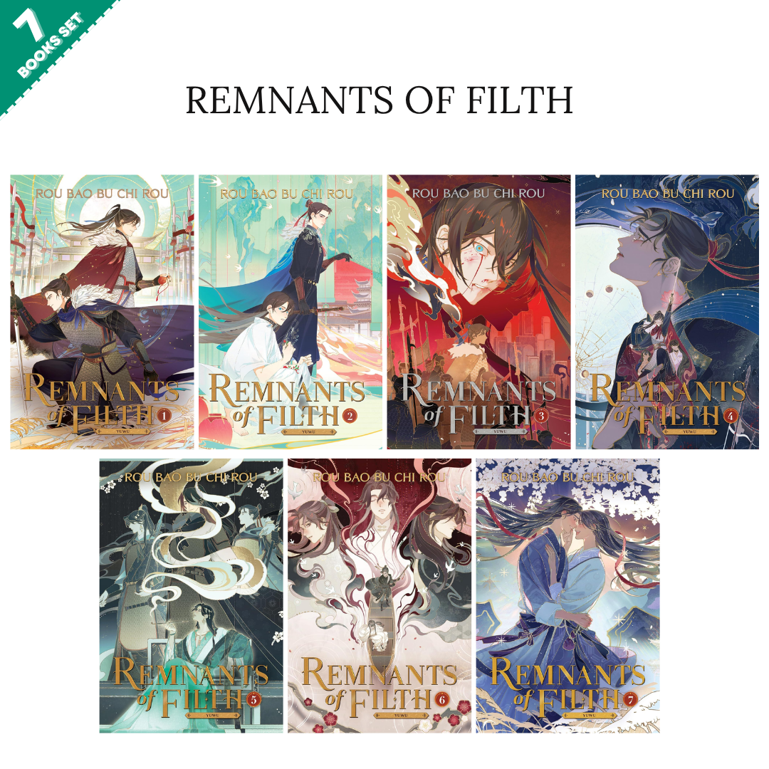 Remnants of Filth Series By Rou Bao Bu Chi Rou (7 Books Set)