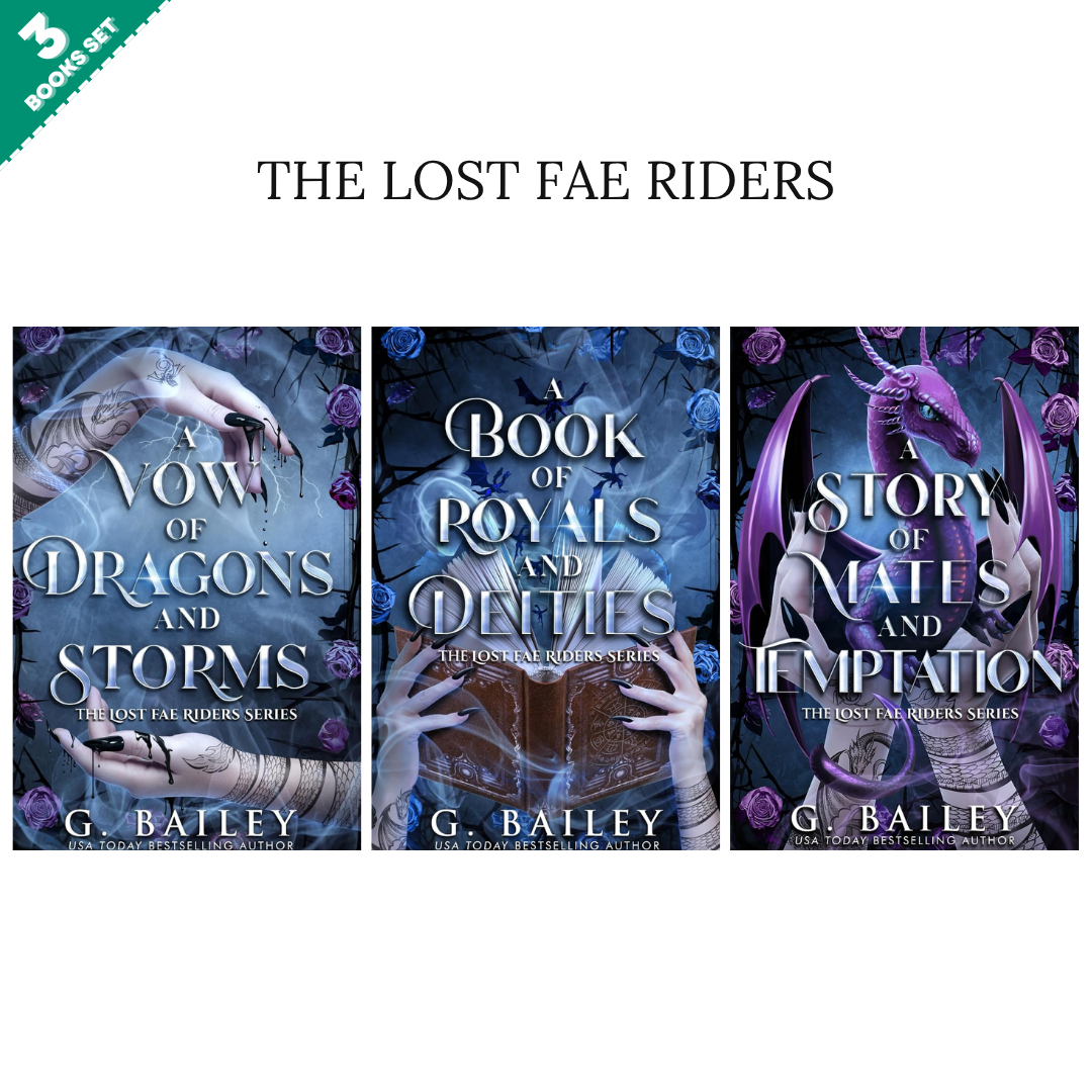 The Lost Fae Riders Series By G. Bailey (3 Books Set)