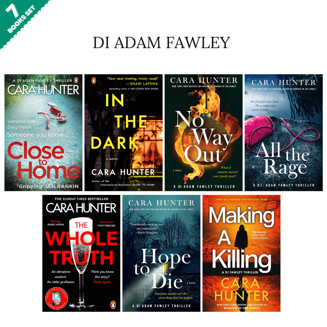 DI Adam Fawley Series By Cara Hunter (7 Books Set)