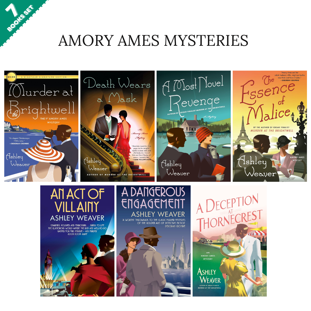 Amory Ames Series By Ashley Weaver (7 Books Set)