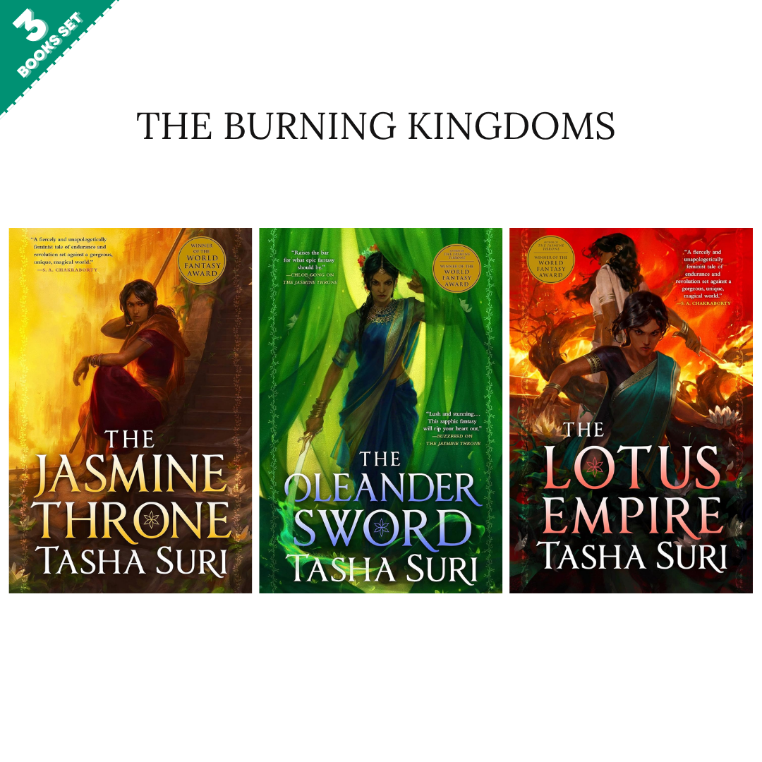 The Burning Kingdoms Series By Tasha Suri (3 Books Set)