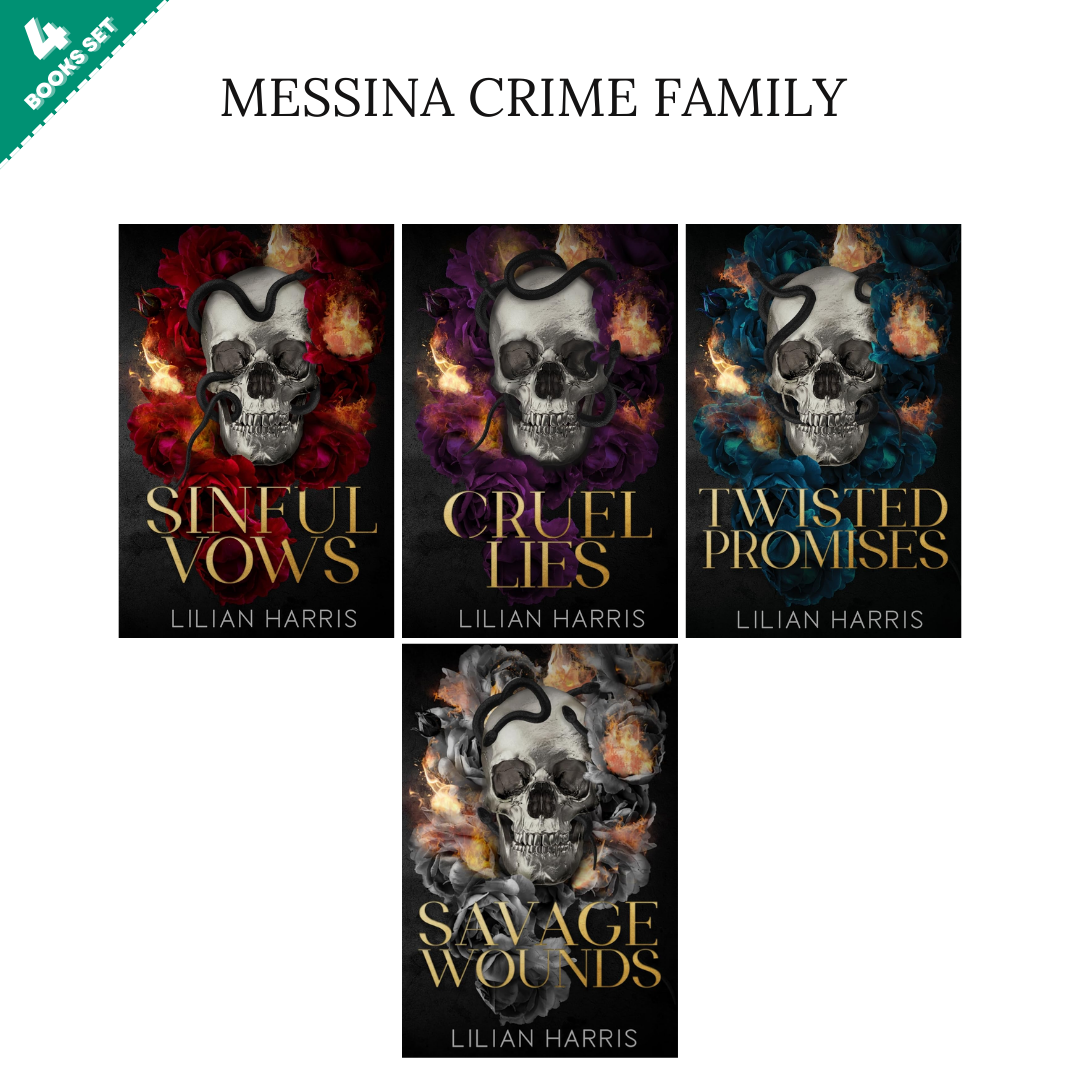 Messina Crime Family Series By Lilian Harris (4 Books Set)
