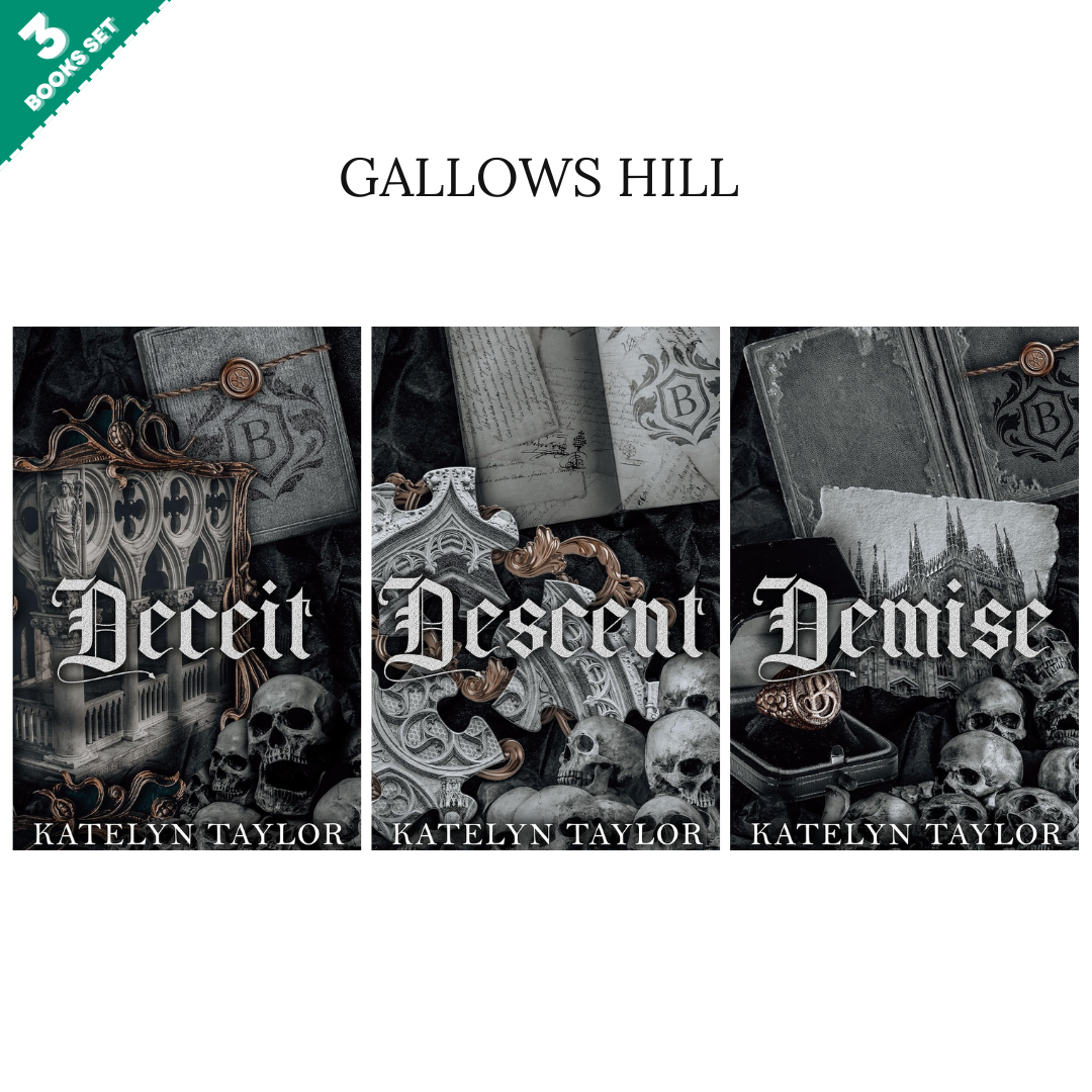 Gallows Hill Series By Katelyn Taylor (3 Books Set