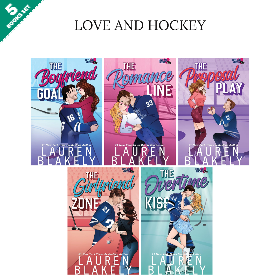 Love and Hockey Series By Lauren Blakely (5 Books Set)