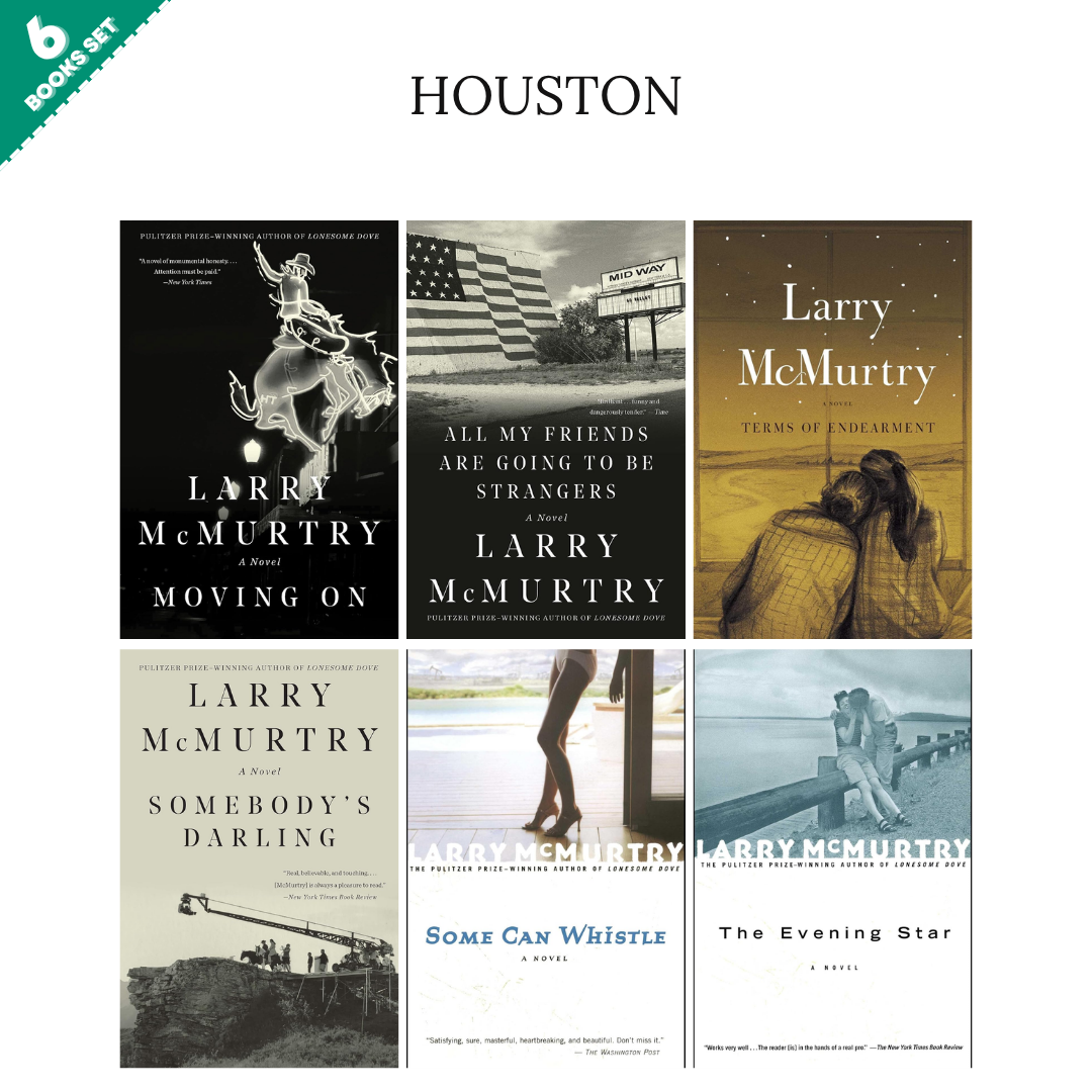 Houston Series By Larry McMurtry (6 Books Set)