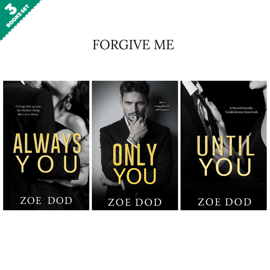 Forgive Me Series By Zoe Dod (3 Books Set)