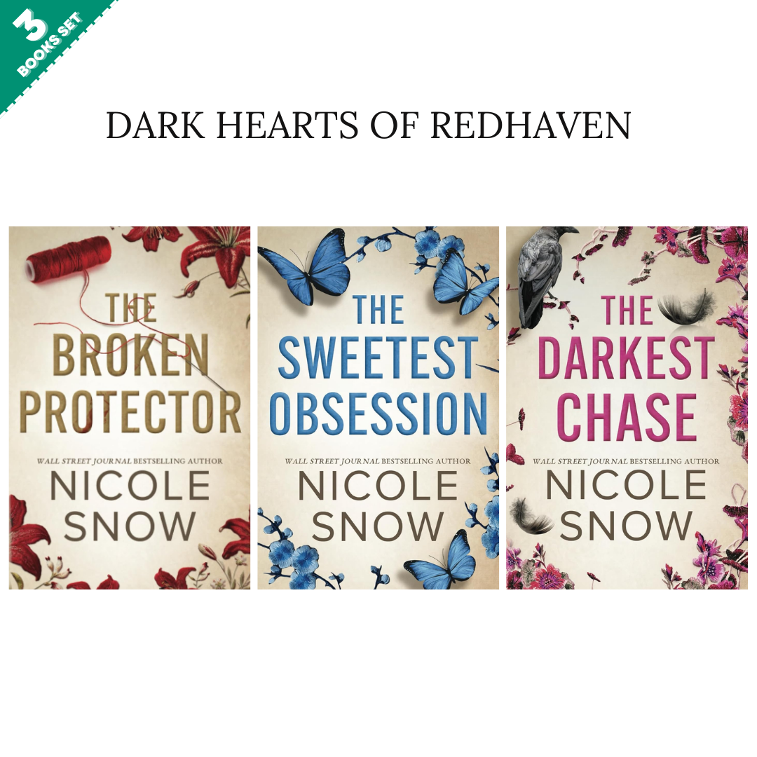 Dark Hearts of Redhaven Series By Nicole Snow (3 Books Set)
