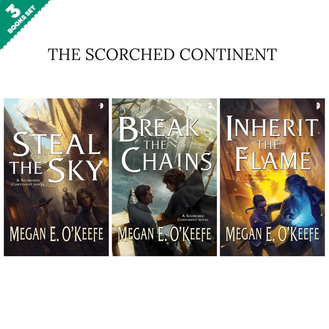 Scorched Continent Series By Megan E. O'Keefe (3 Books Set)