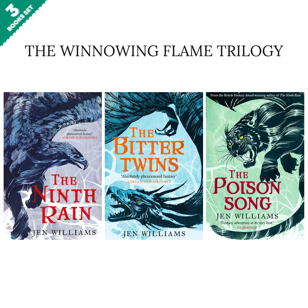The Winnowing Flame Trilogy Series By Jen Williams (3 Books Set)